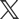 X